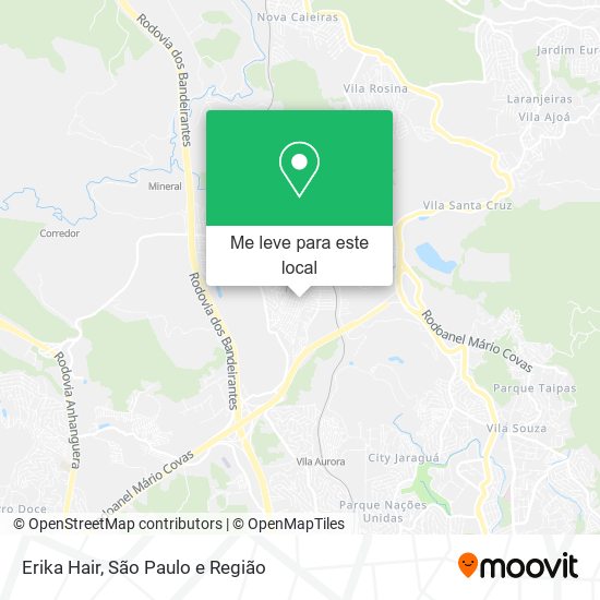 Erika Hair mapa