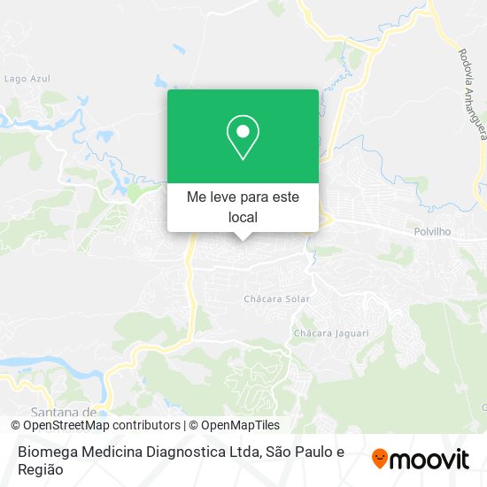 Biomega Medicina Diagnostica Ltda mapa