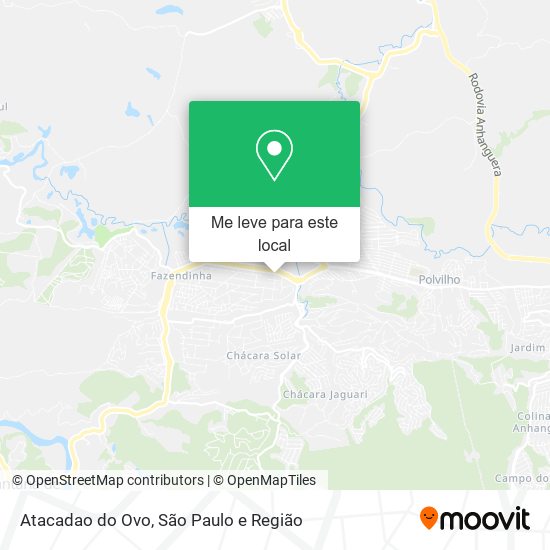 Atacadao do Ovo mapa