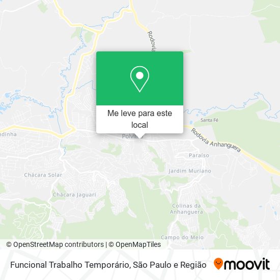 Funcional Trabalho Temporário mapa