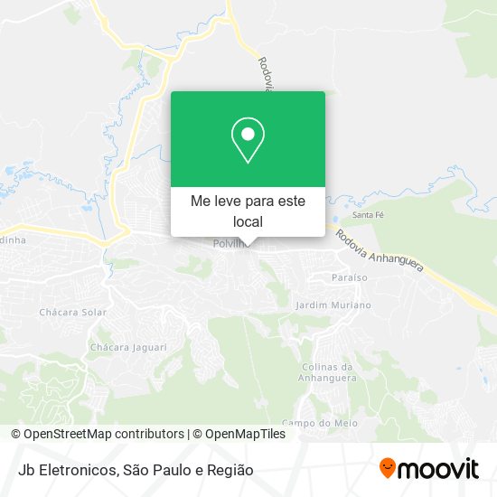 Jb Eletronicos mapa