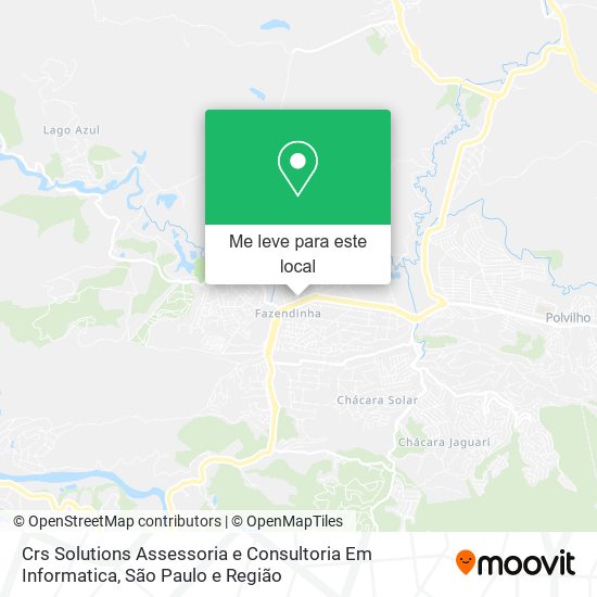 Crs Solutions Assessoria e Consultoria Em Informatica mapa