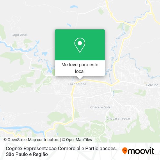 Cognex Representacao Comercial e Participacoes mapa