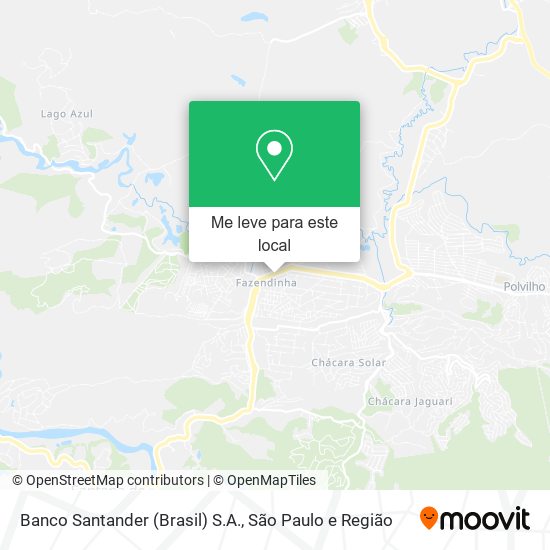 Banco Santander (Brasil) S.A. mapa