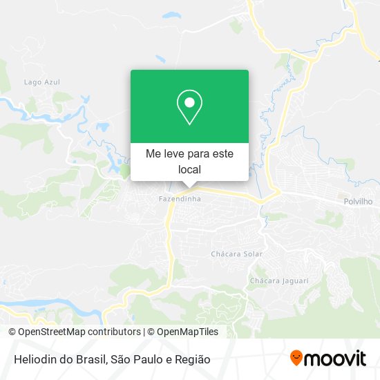 Heliodin do Brasil mapa