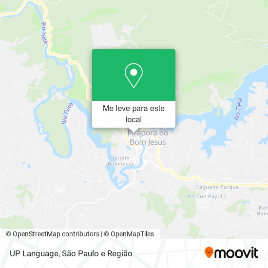 UP Language mapa