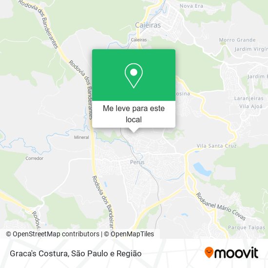 Graca's Costura mapa