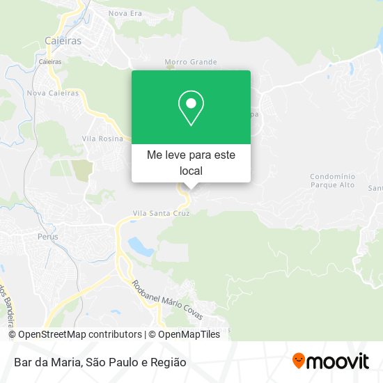 Bar da Maria mapa