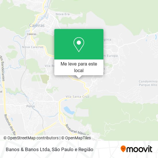 Banos & Banos Ltda mapa