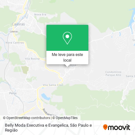 Belly Moda Executiva e Evangelica mapa