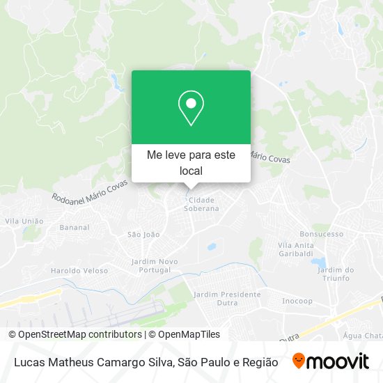 Lucas Matheus Camargo Silva mapa