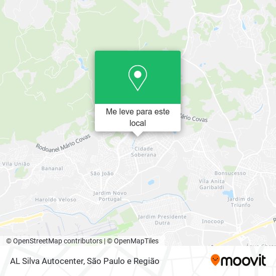 AL Silva Autocenter mapa