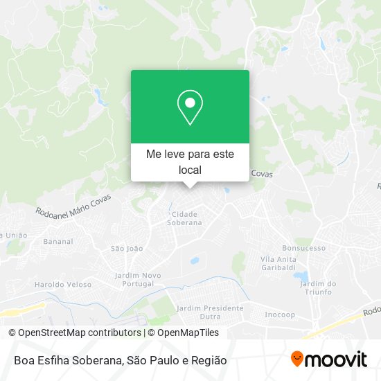 Boa Esfiha Soberana mapa