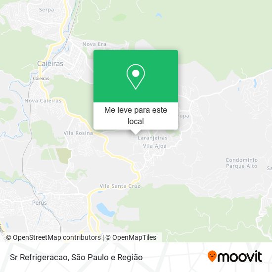 Sr Refrigeracao mapa