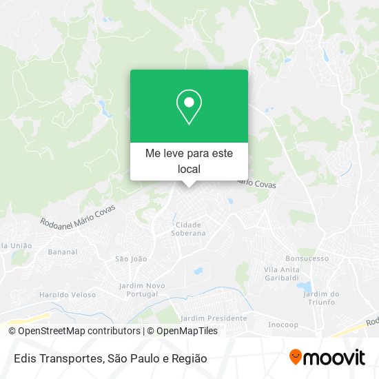 Edis Transportes mapa