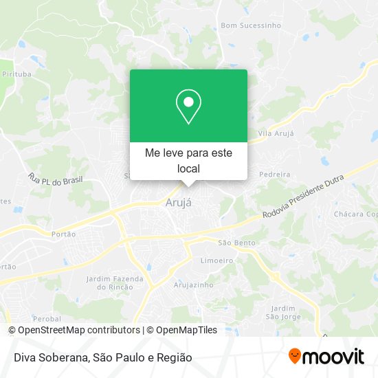 Diva Soberana mapa