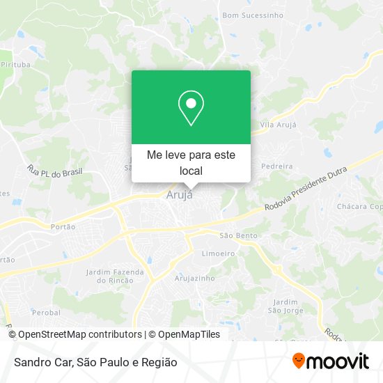 Sandro Car mapa