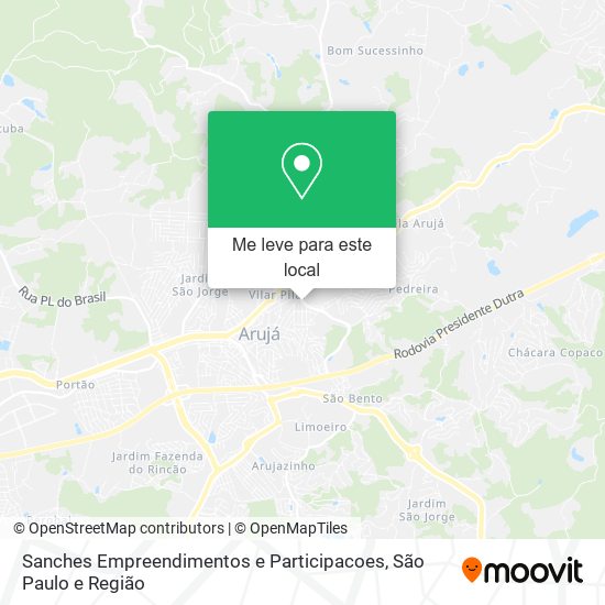 Sanches Empreendimentos e Participacoes mapa