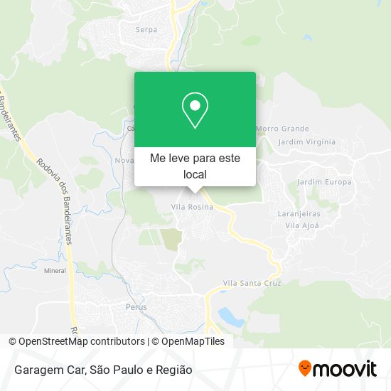 Garagem Car mapa