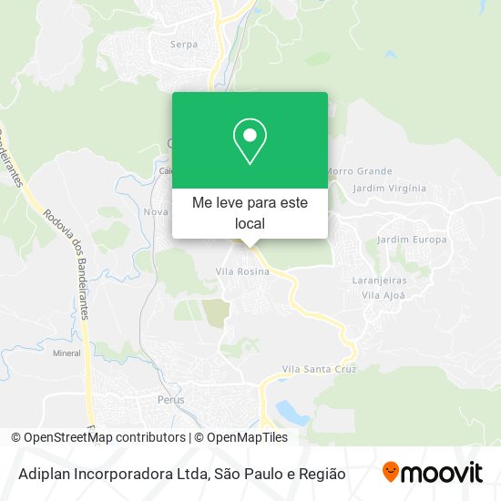 Adiplan Incorporadora Ltda mapa