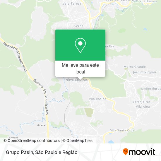 Grupo Pasin mapa