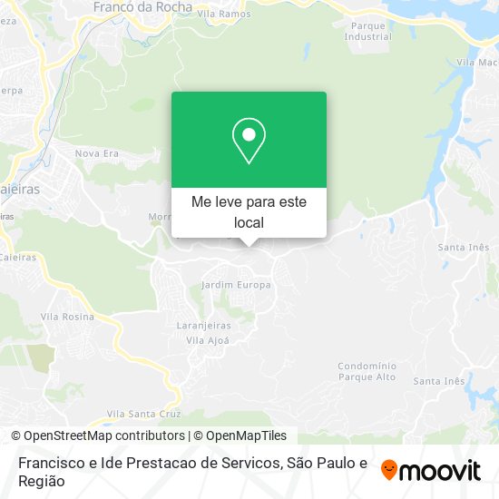 Francisco e Ide Prestacao de Servicos mapa