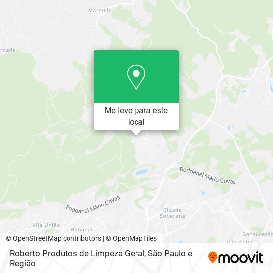 Roberto Produtos de Limpeza Geral mapa