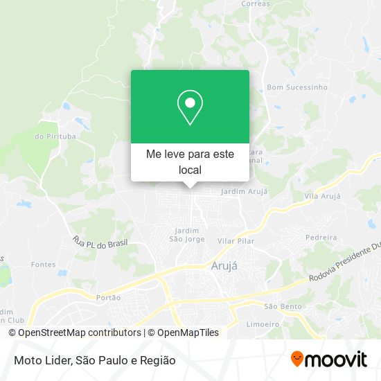 Moto Lider mapa