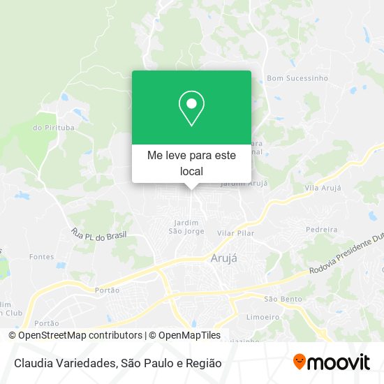 Claudia Variedades mapa