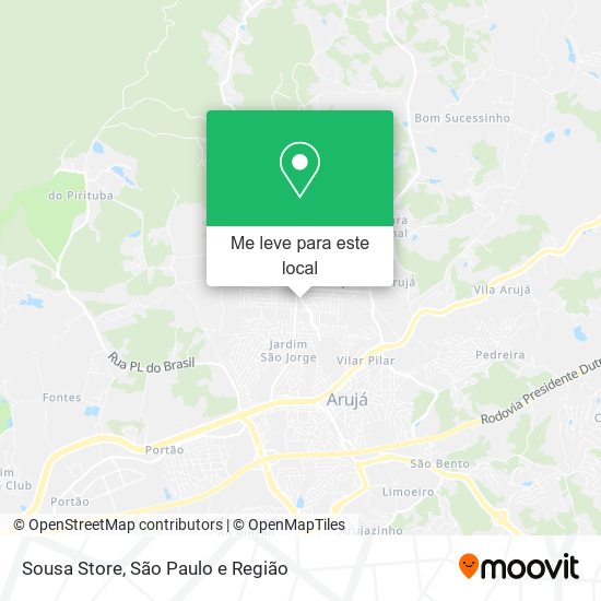 Sousa Store mapa