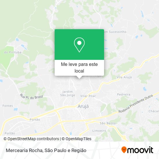 Mercearia Rocha mapa