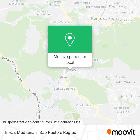 Ervas Medicinais mapa