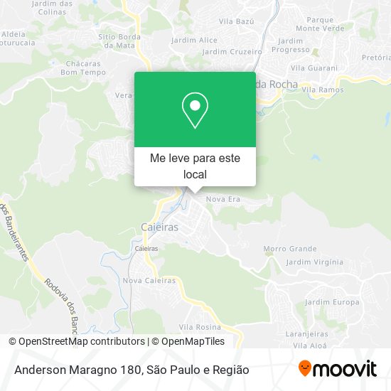 Anderson Maragno 180 mapa