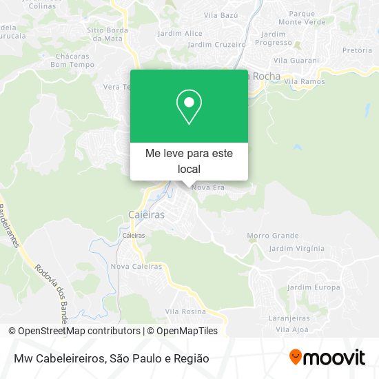 Mw Cabeleireiros mapa