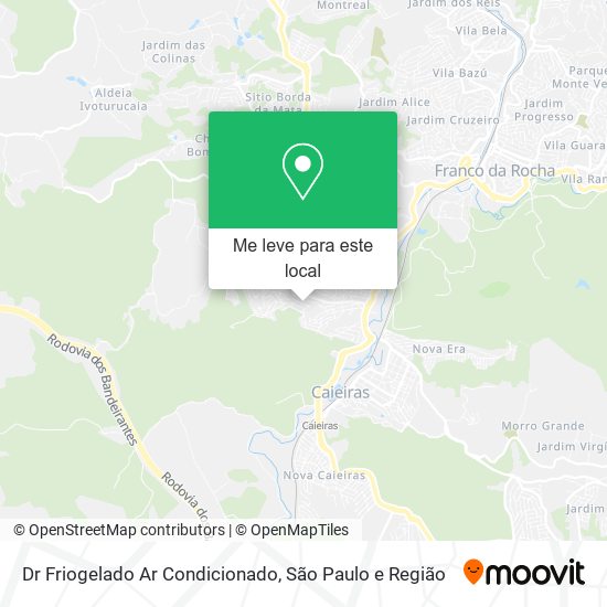 Dr Friogelado Ar Condicionado mapa