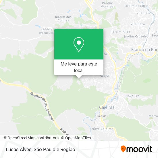 Lucas Alves mapa