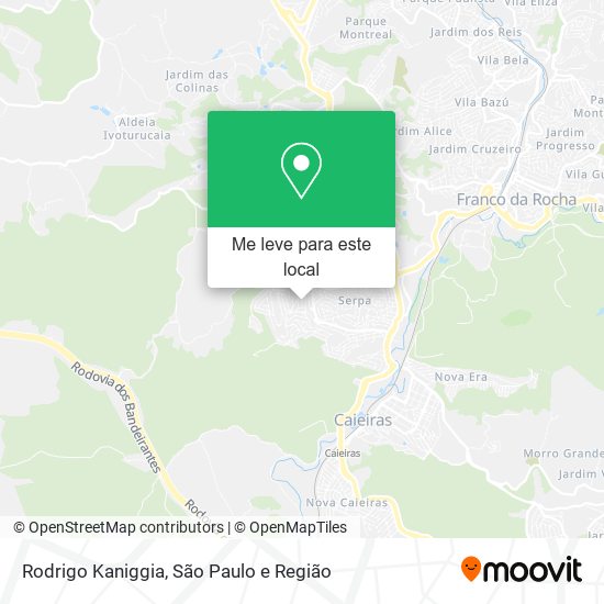 Rodrigo Kaniggia mapa