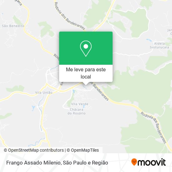 Frango Assado Milenio mapa