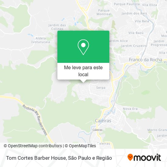 Tom Cortes Barber House mapa