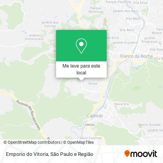 Emporio do Vitoria mapa