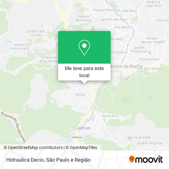 Hidraulica Decio mapa