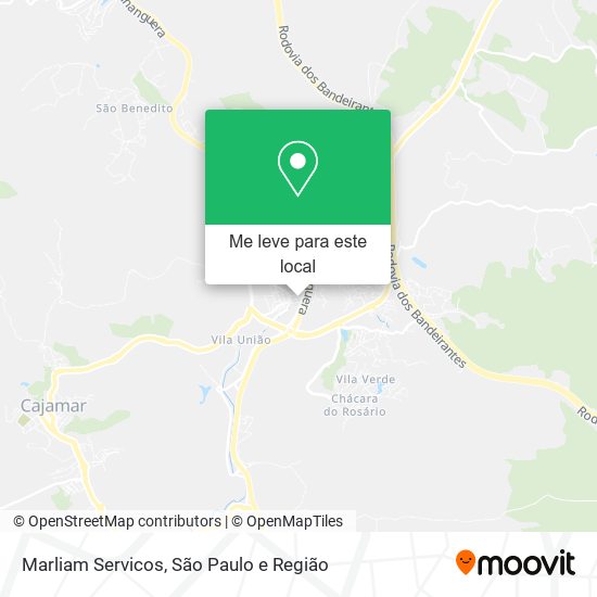 Marliam Servicos mapa