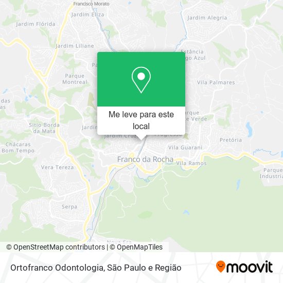 Ortofranco Odontologia mapa