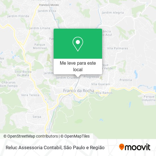 Reluc Assessoria Contabil mapa