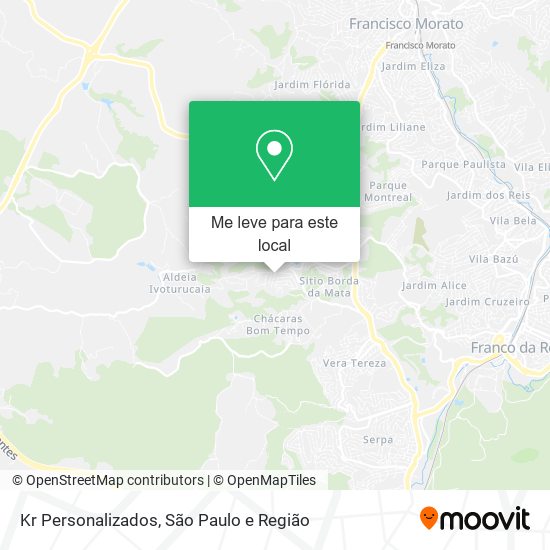 Kr Personalizados mapa