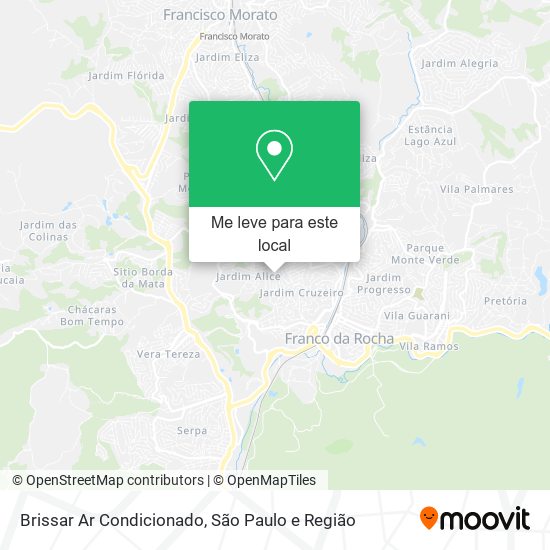 Brissar Ar Condicionado mapa