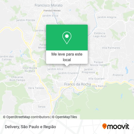 Delivery mapa