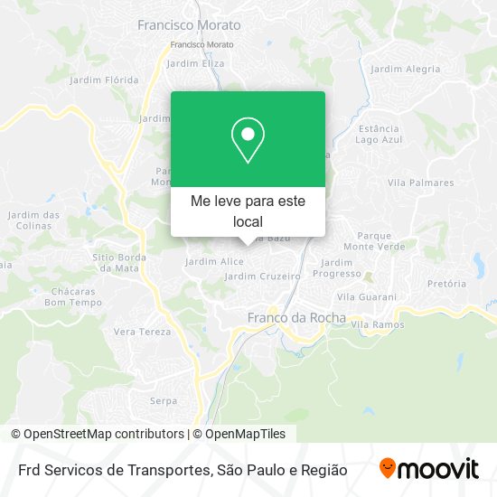 Frd Servicos de Transportes mapa