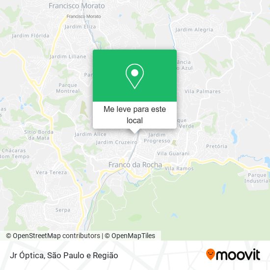 Jr Óptica mapa