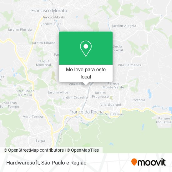 Hardwaresoft mapa